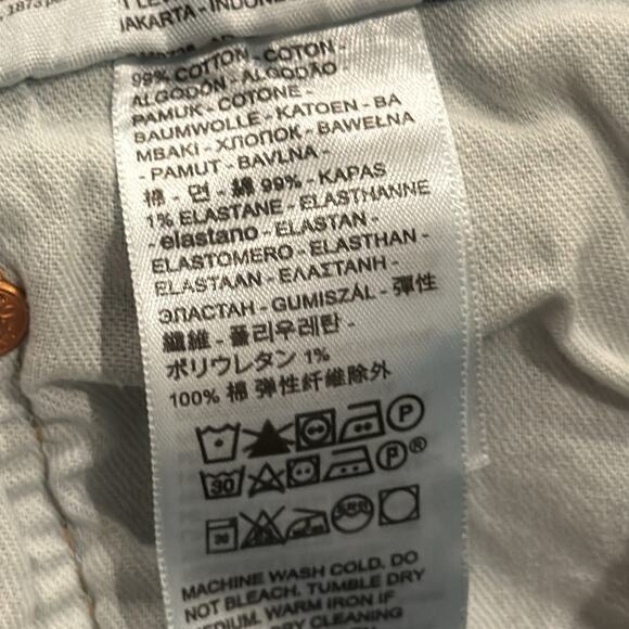 NWT Levi's Men's 501 Original Fit Light wash Jeans Size 36x32 - Picture 8 of 9